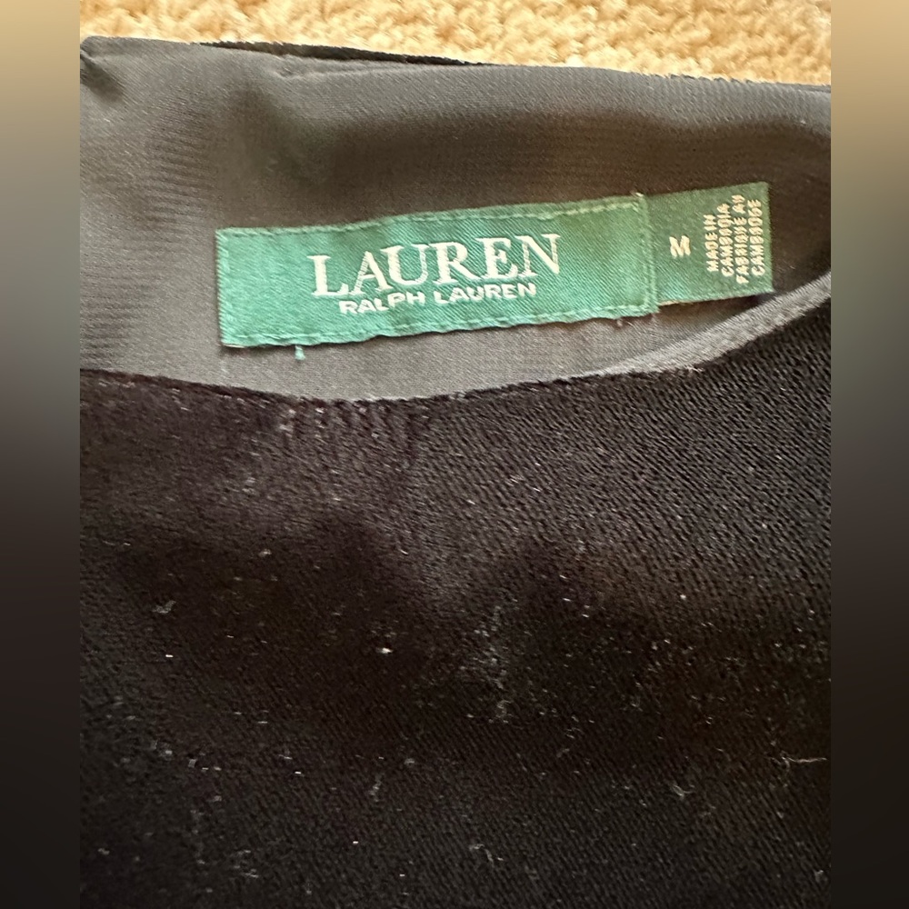 Ralph Lauren velvet beaded top - Picture 4 of 4